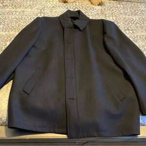 Lauren Black jacket 3XLT  54-56 Long like new No damage or stains